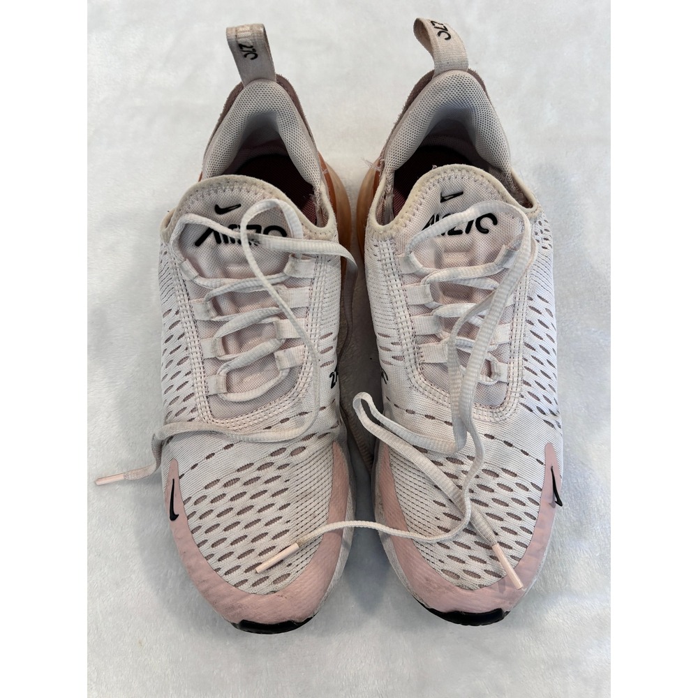 Nike Air Max 270 Womens Running Shoes Pink Rose Gold AH6789-601